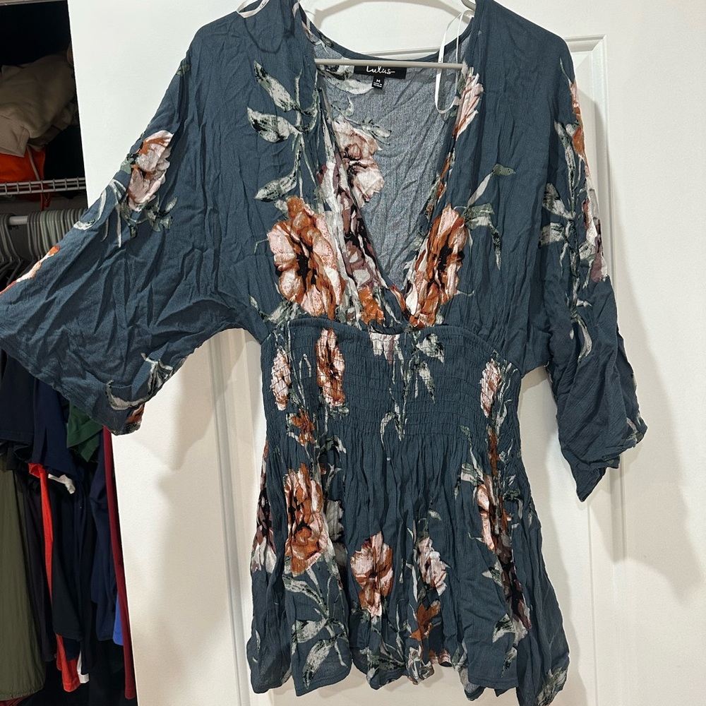 Lulu's Floral Women's Romper